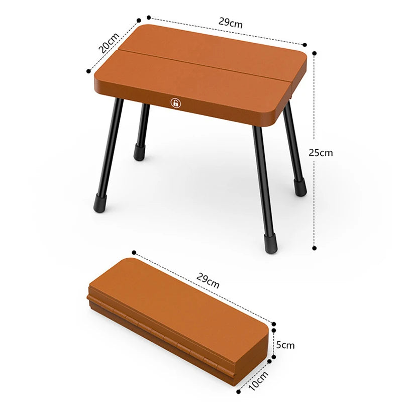 Camping Stool Portable Collapsible Seat for Outdoor Fishing Hiking Ultra-Light Plastic Aluminum Alloy Camping Picnic Stools