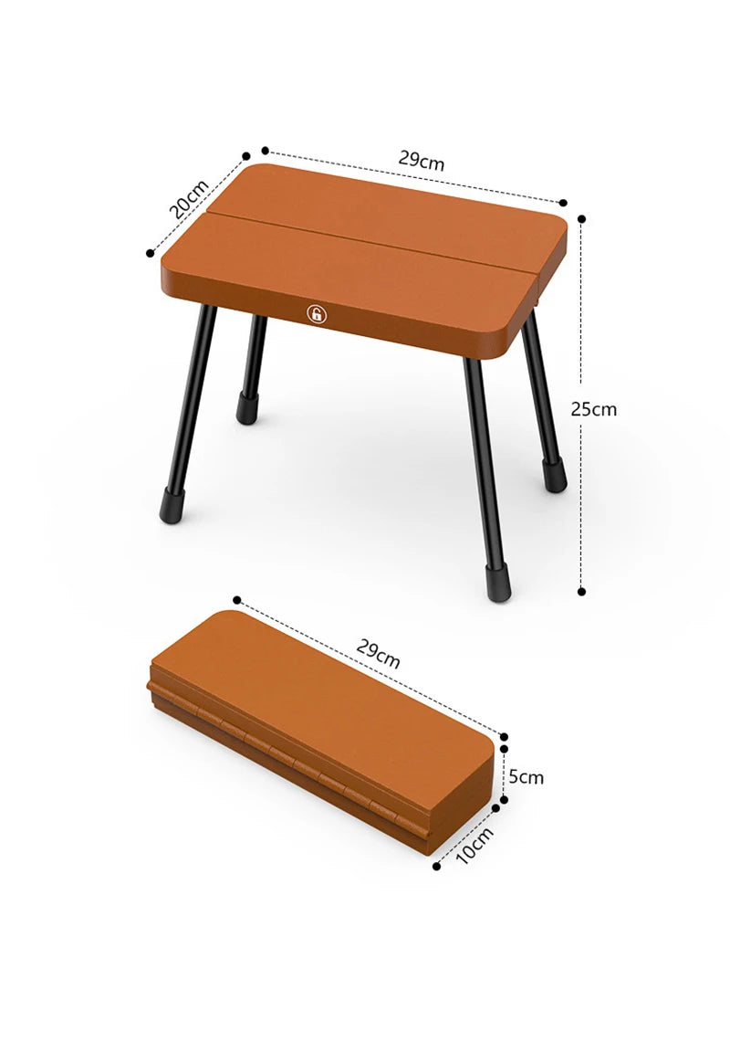 Camping Stool Portable Collapsible Seat for Outdoor Fishing Hiking Ultra-Light Plastic Aluminum Alloy Camping Picnic Stools