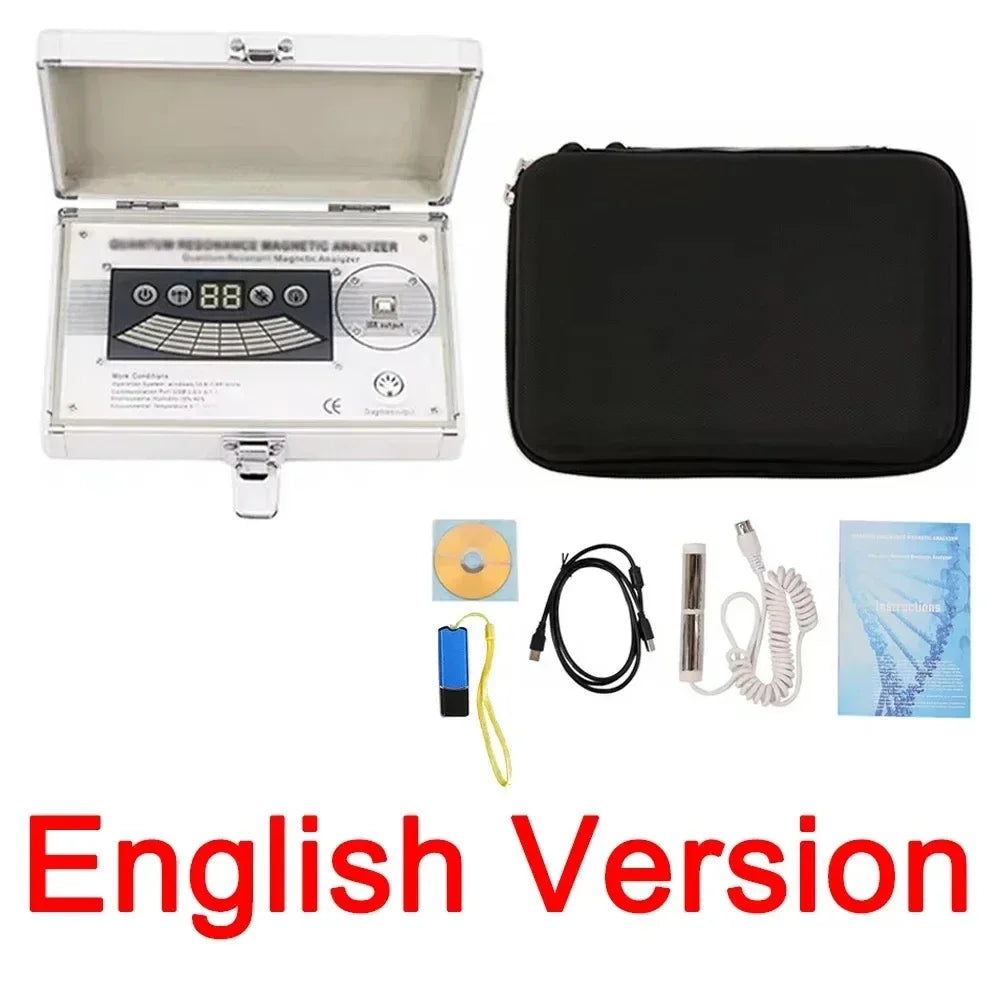 Body Health Analyzer 54 Checking Reports set Portable Testing Healthy Body Machine
