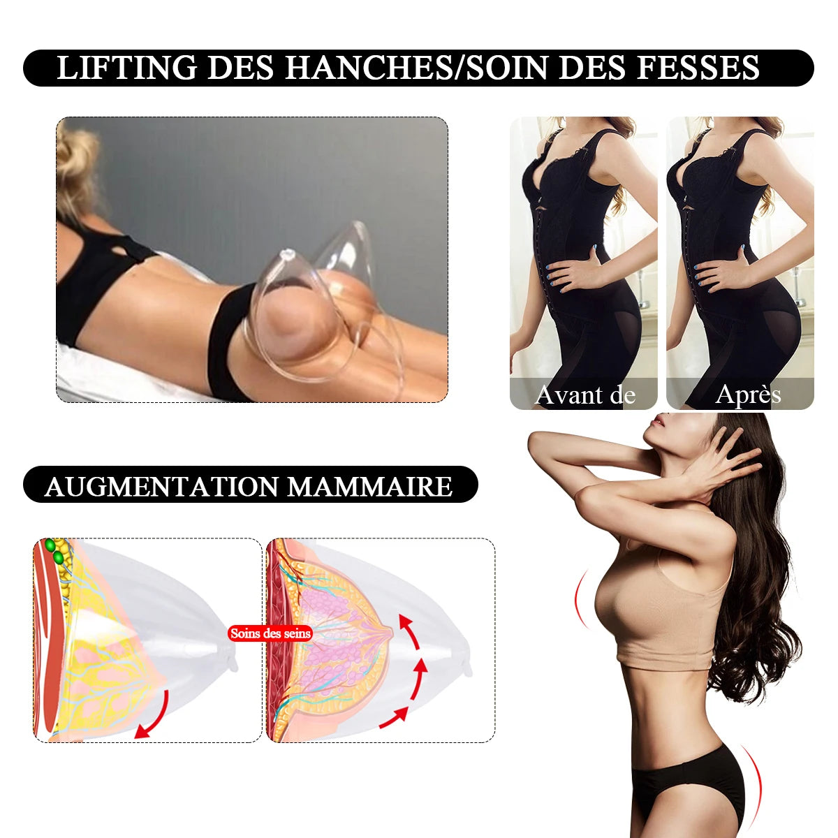 Vacuum Massage  Lifting Machine Chest Enlargement Machine