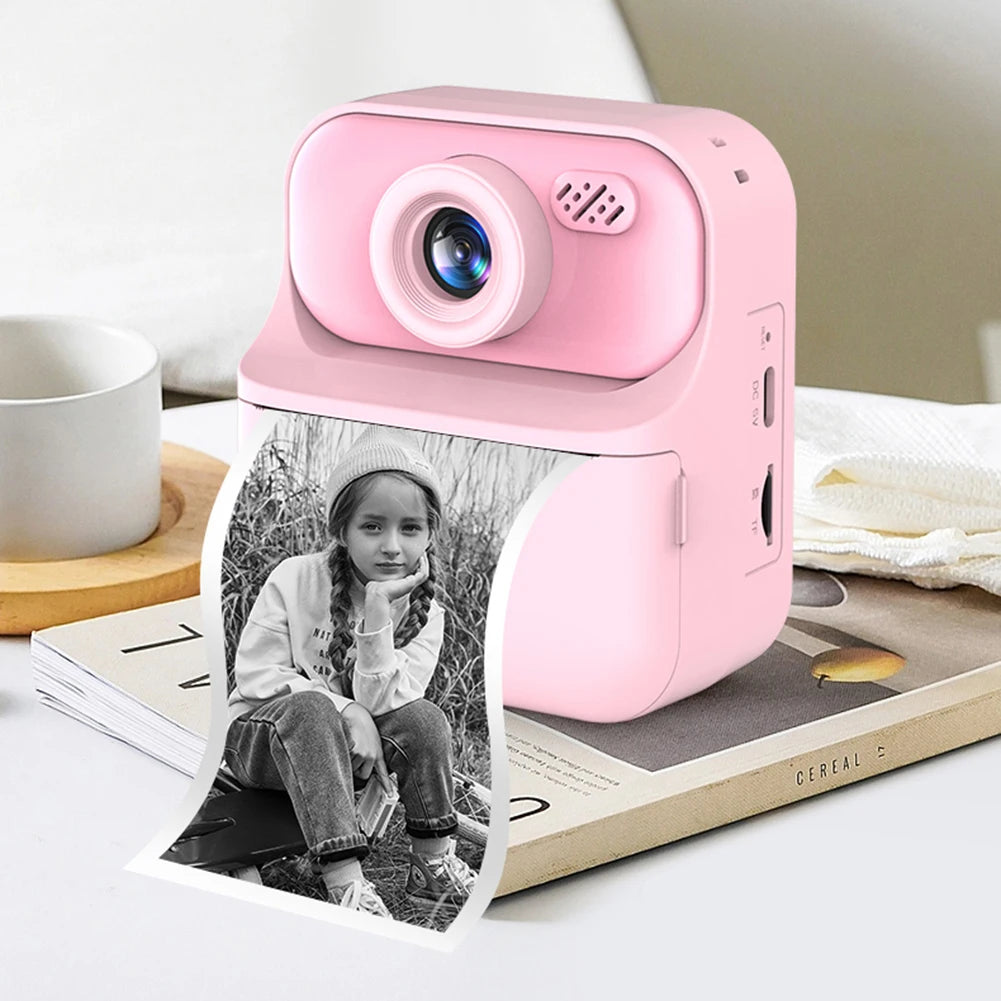 Kids Camera Instant 1080P HD Selfie Digital Camera