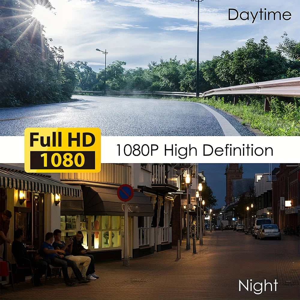Dash Cam Front and Inside with WiFi 1080P Dual  – Car Camera with IR Night Vision,