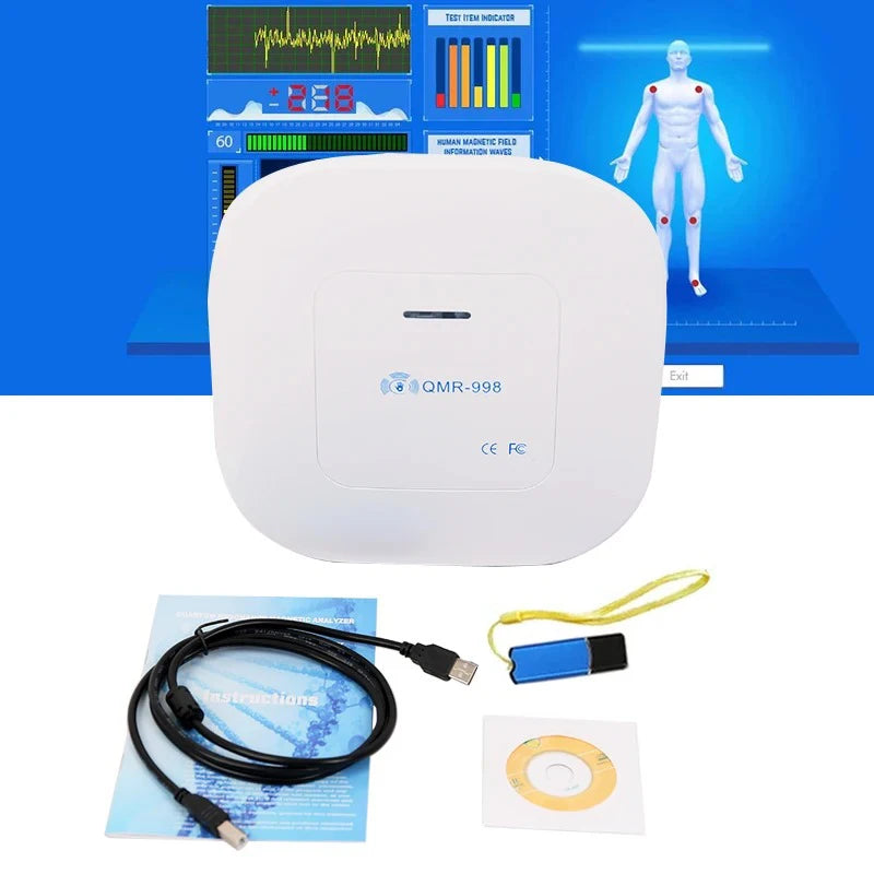 Body Analyzer Massager with 54 Reports – Portable Health Assessment Device