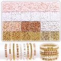 DIY Jewelry Making Kit Clay Beads Bracelet Making Kit Flat