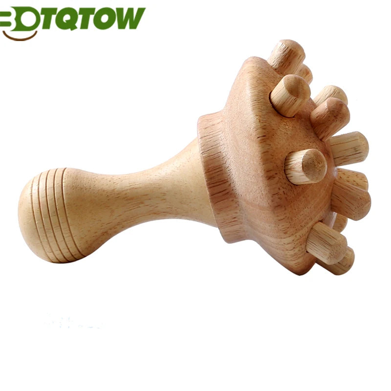 Wood Therapy Massage Tool for Body Sculpting – Wooden Lymphatic Drainage Massager for Cellulite Reduction
