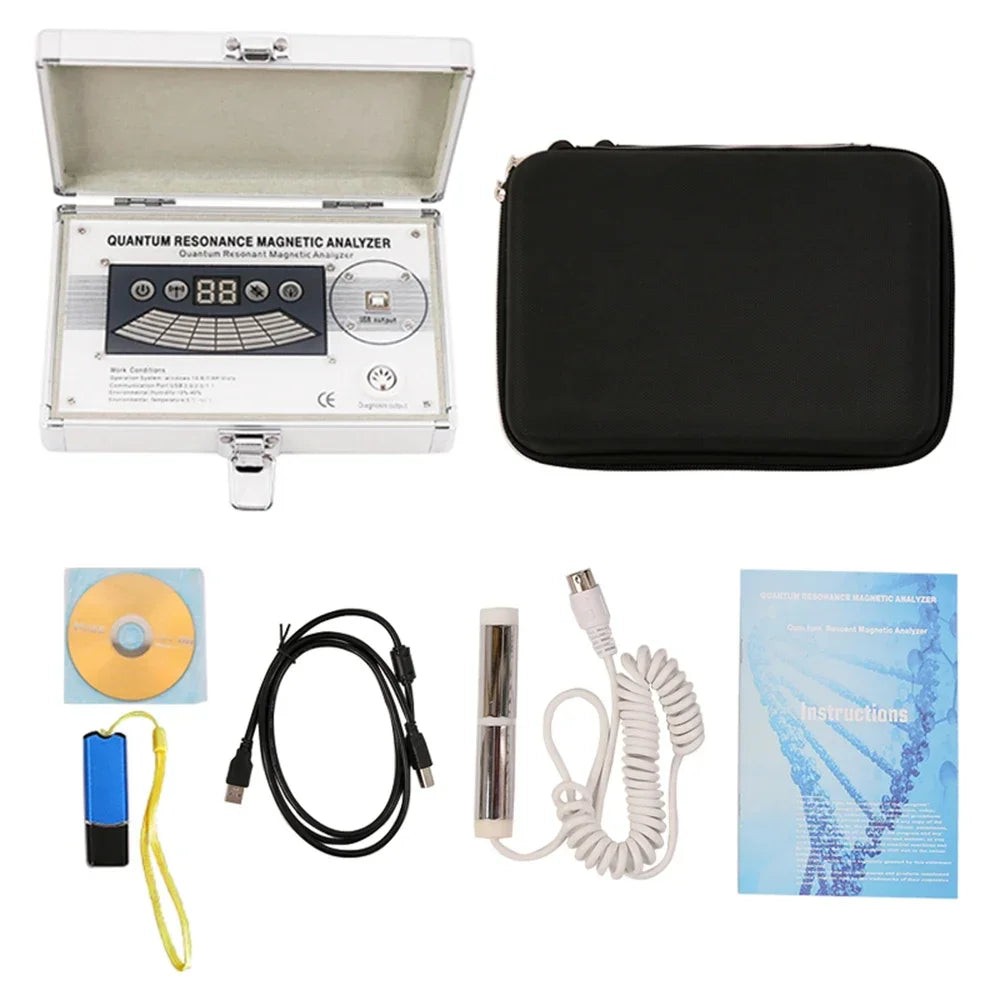 Body Health Analyzer 54 Checking Reports set Portable Testing Healthy Body Machine