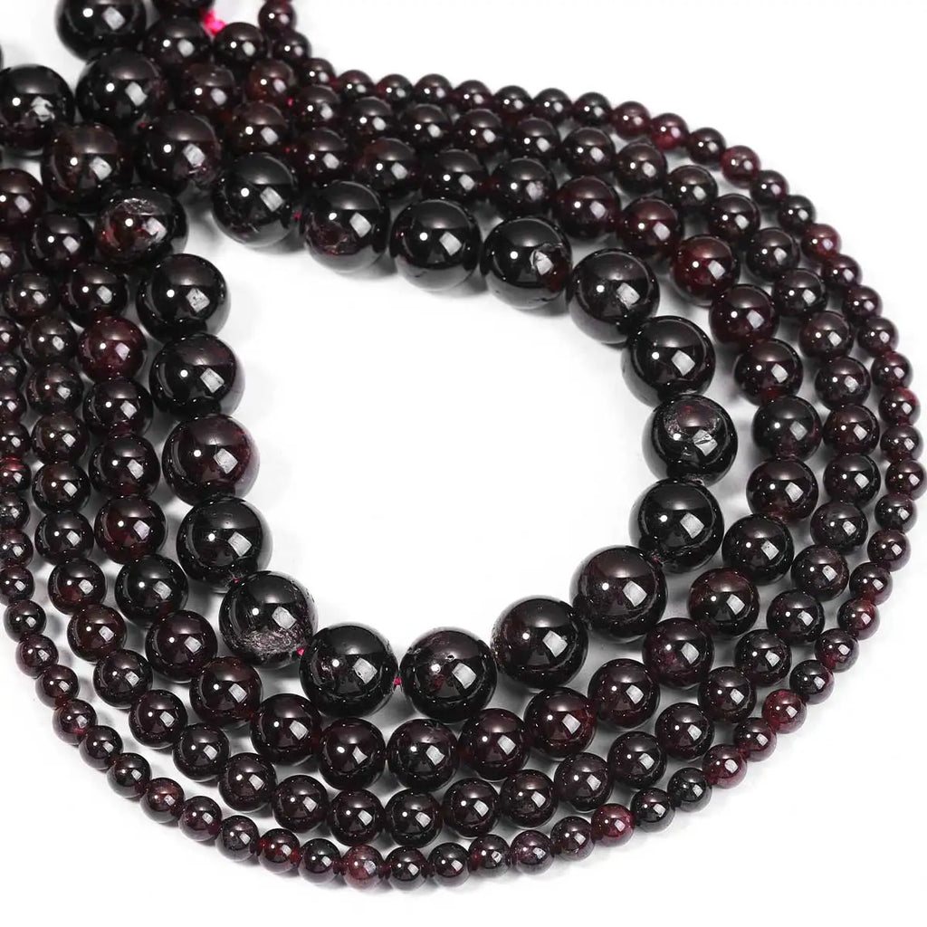 AAA Natural Gemstone Garnet Beads 4/6/ 8/10mm Beads
