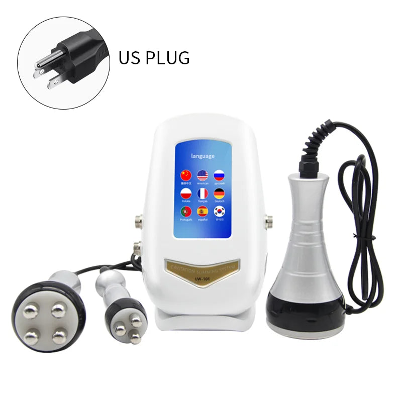 RF Body Massager Machine 3-in-1 40K
