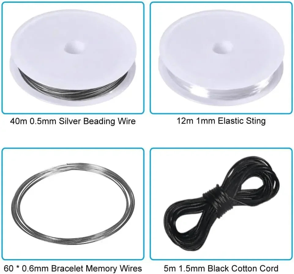 Jewelry Making Supplies Kit,Jewelry Repair Tool with Accessories Jewelry Pliers