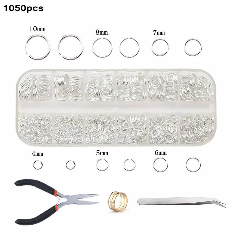 Jewelry Making Supplies Kit with Jewelry Making Tools Earring Charms Jewelry Wires