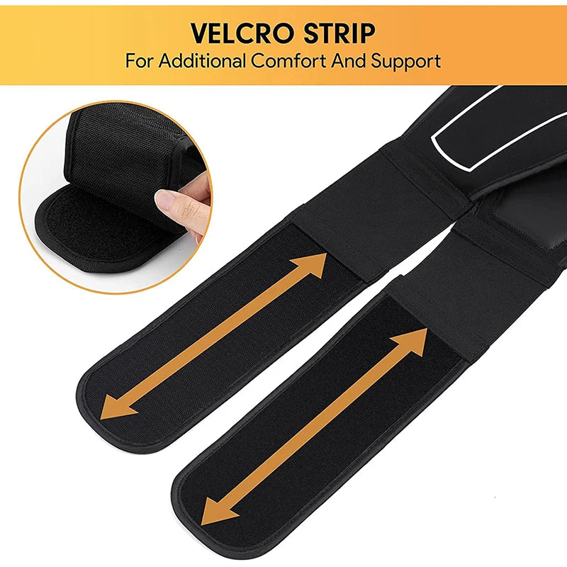 120cm EMS Abdominal Massager Belt – Smart Waist Trainer Muscle Toner for Core Strength
