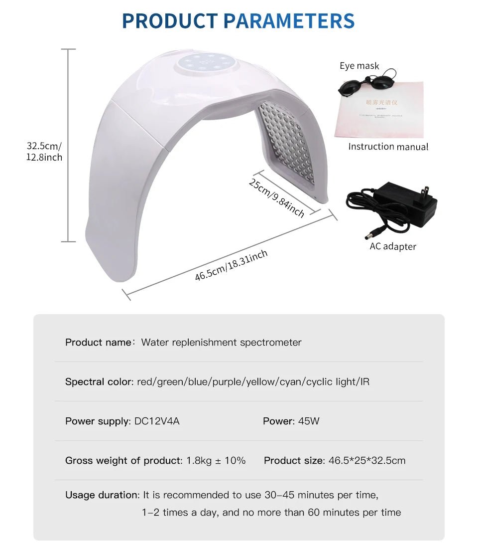 Photon Skin Rejuvenation Beauty Machine Facial Beauty Massage Device