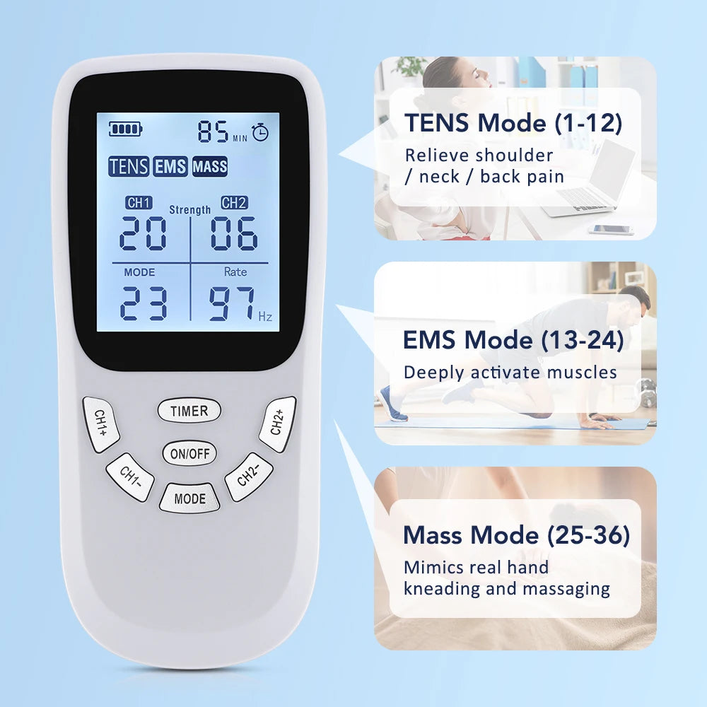 TENS EMS Muscle Stimulator Multiple Output