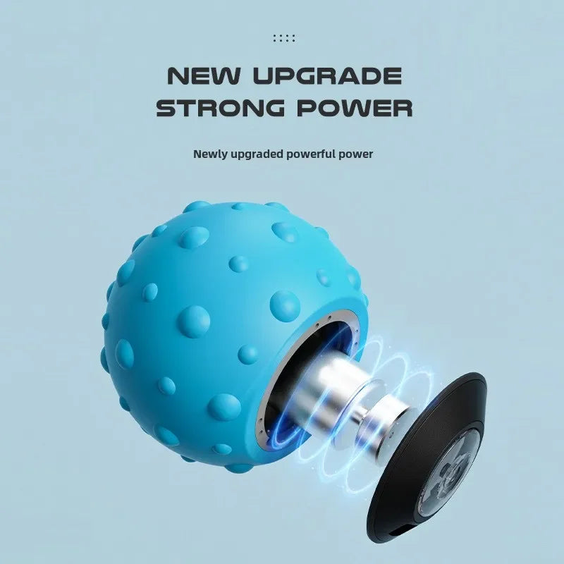 Vibrating Massage Ball Electric Fascia Ball for Foot and Back Muscle
