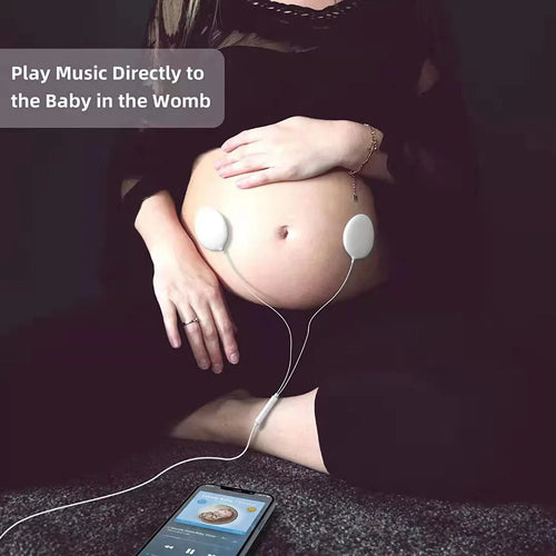 Belly Speakers Baby Bump Prenatal Headphones for Women During Pregnancy