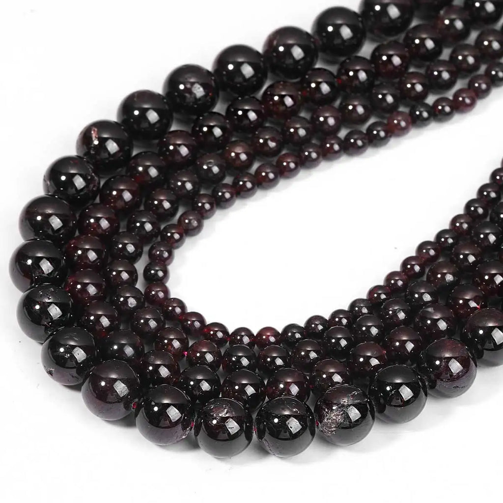 AAA Natural Gemstone Garnet Beads 4/6/ 8/10mm Beads