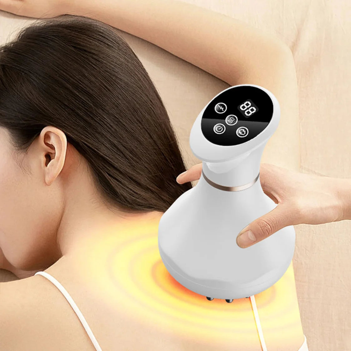 Shaping Massage Brush With Infrared Heating