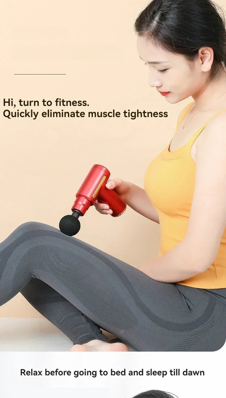 Mini Massage Gun Fascia Machine Muscle USB