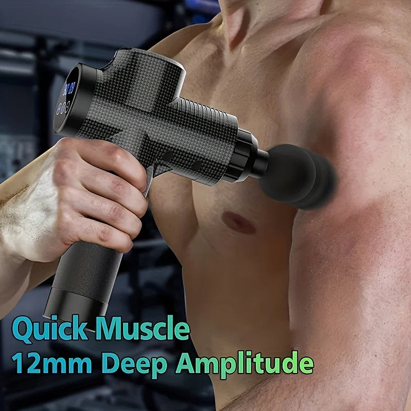 30 Speed Deep Tissue Massage Gun – Percussion Muscle Massager for Full Body