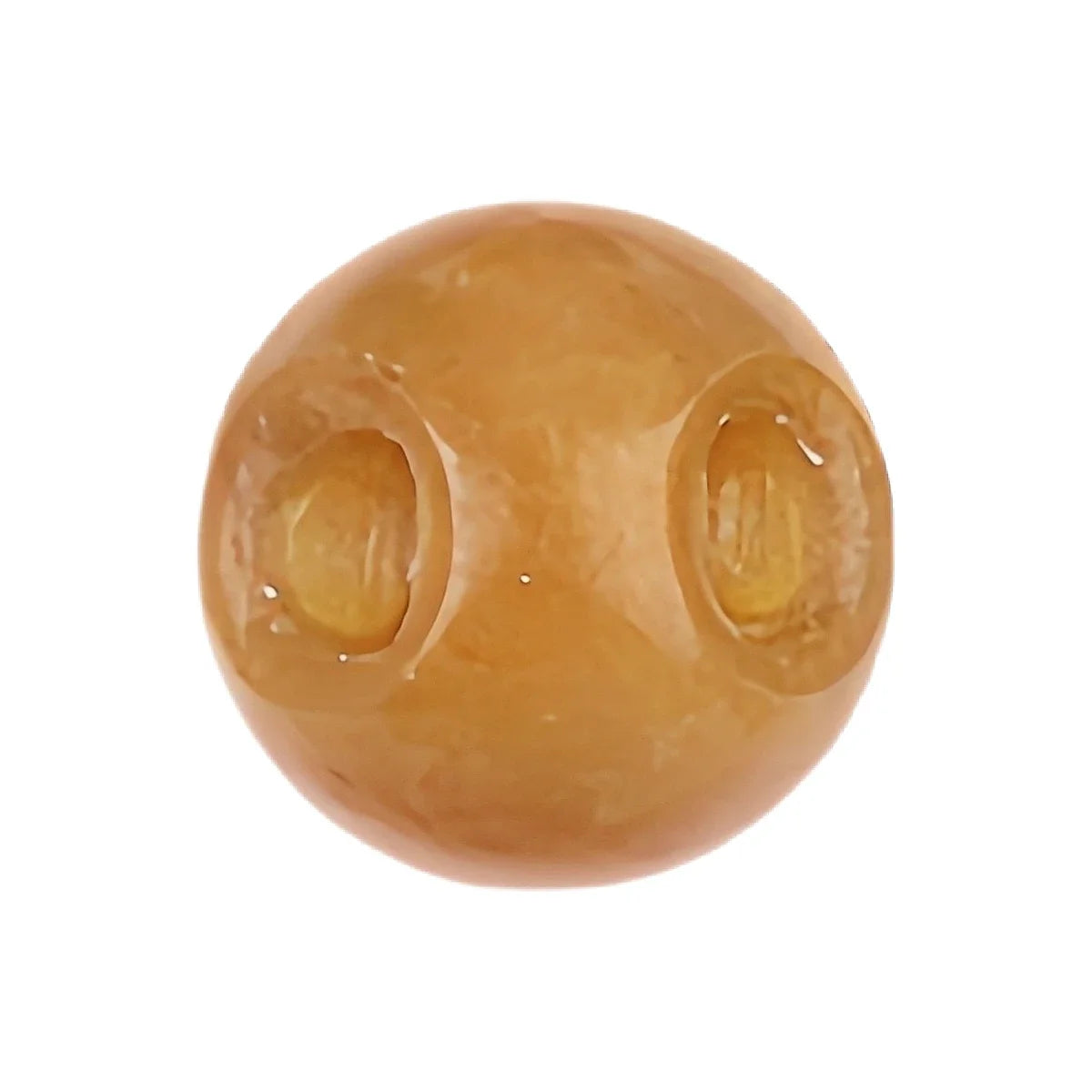 Natural Gemstone 10MM Button Round Beads Drilled 2.0mm Edge-hole  10 PCS