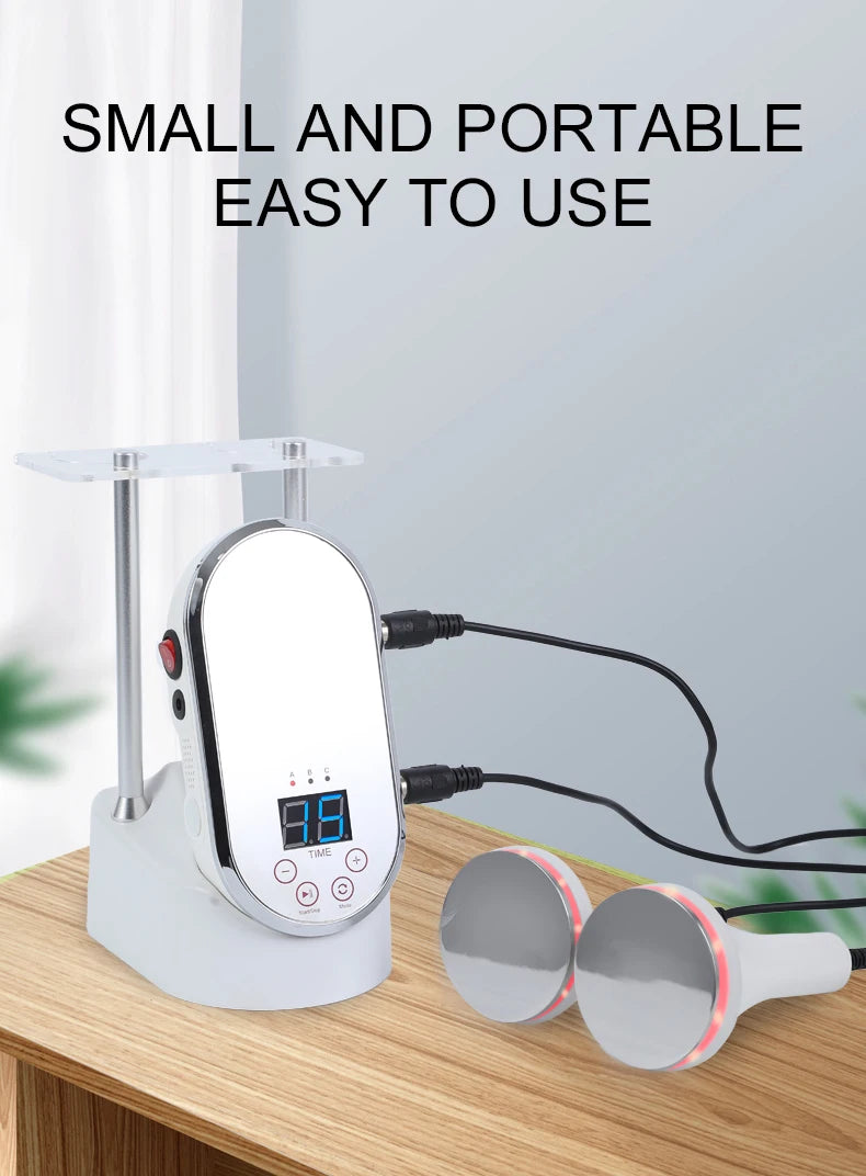 Electronic muscle massager constant temperature heating micro electric massager