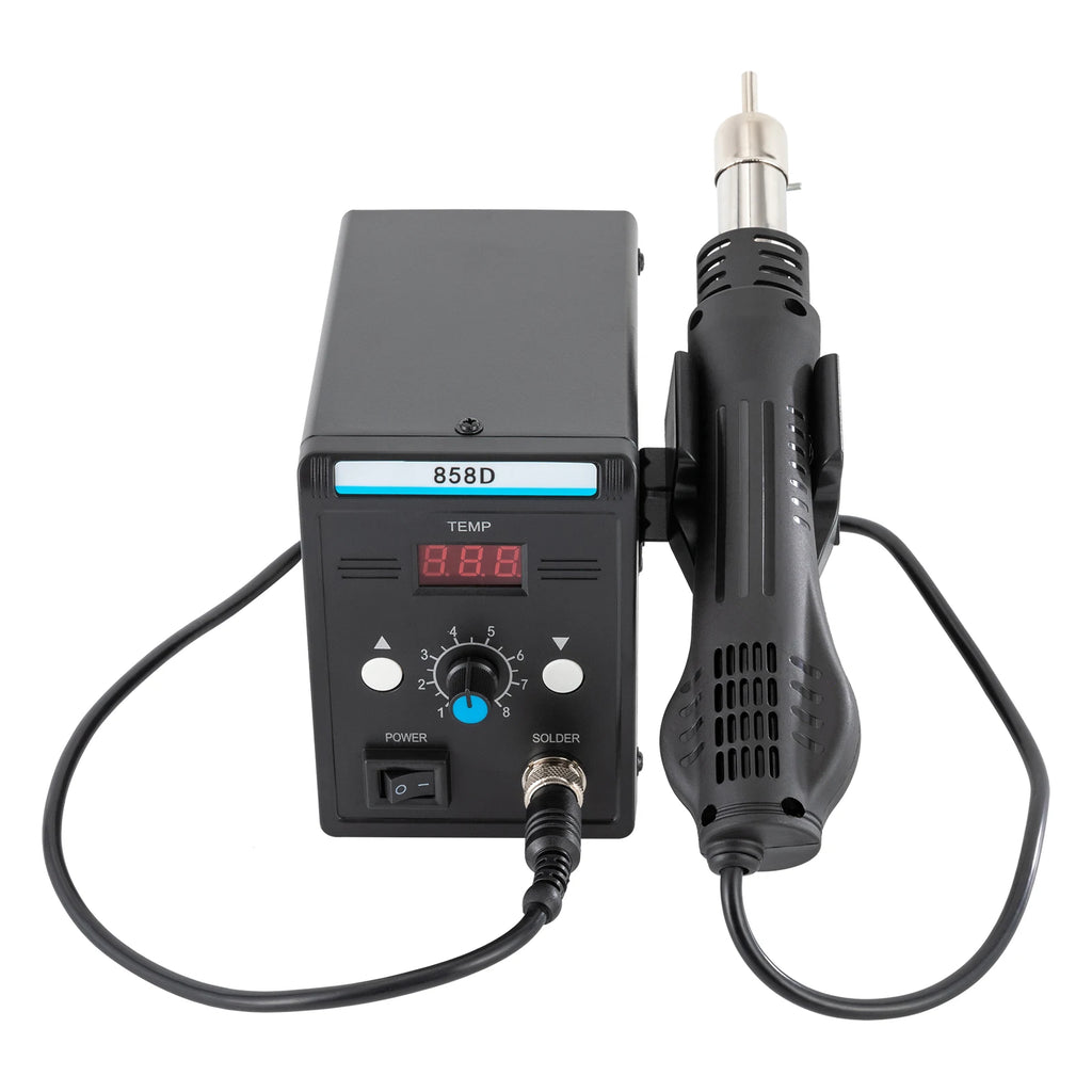 Soldering Station With Heat Gun Set 700W Hot Air Rework SMD LED Screen
