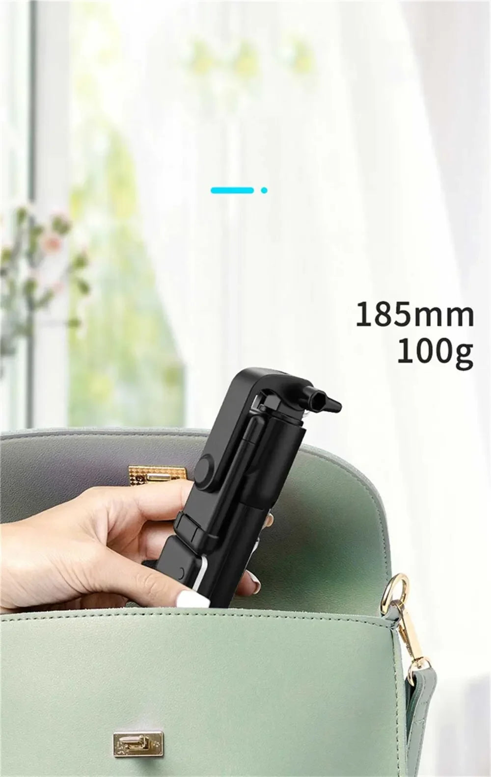 Cell Phone Selfie Stick Tripod Bluetooth Remote Wireless Selfi Stick Phone HolderStand