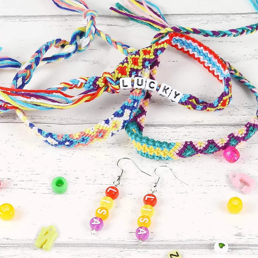Jewelry Making Kit – Beads, Charms & Tools for Necklaces, Bracelets, Keychains,