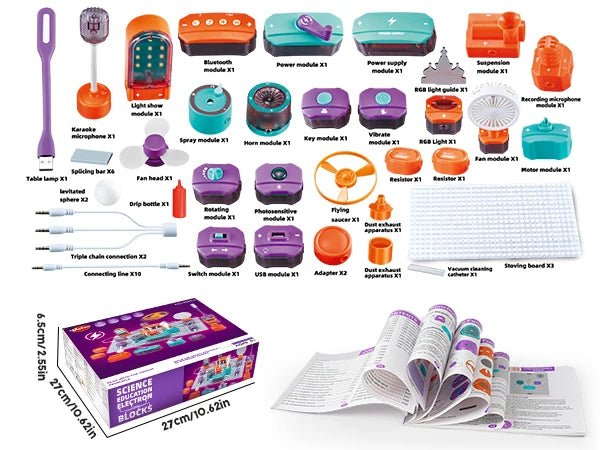 DIY Electronics Exploration Kit 150+ Science for Kids 6+