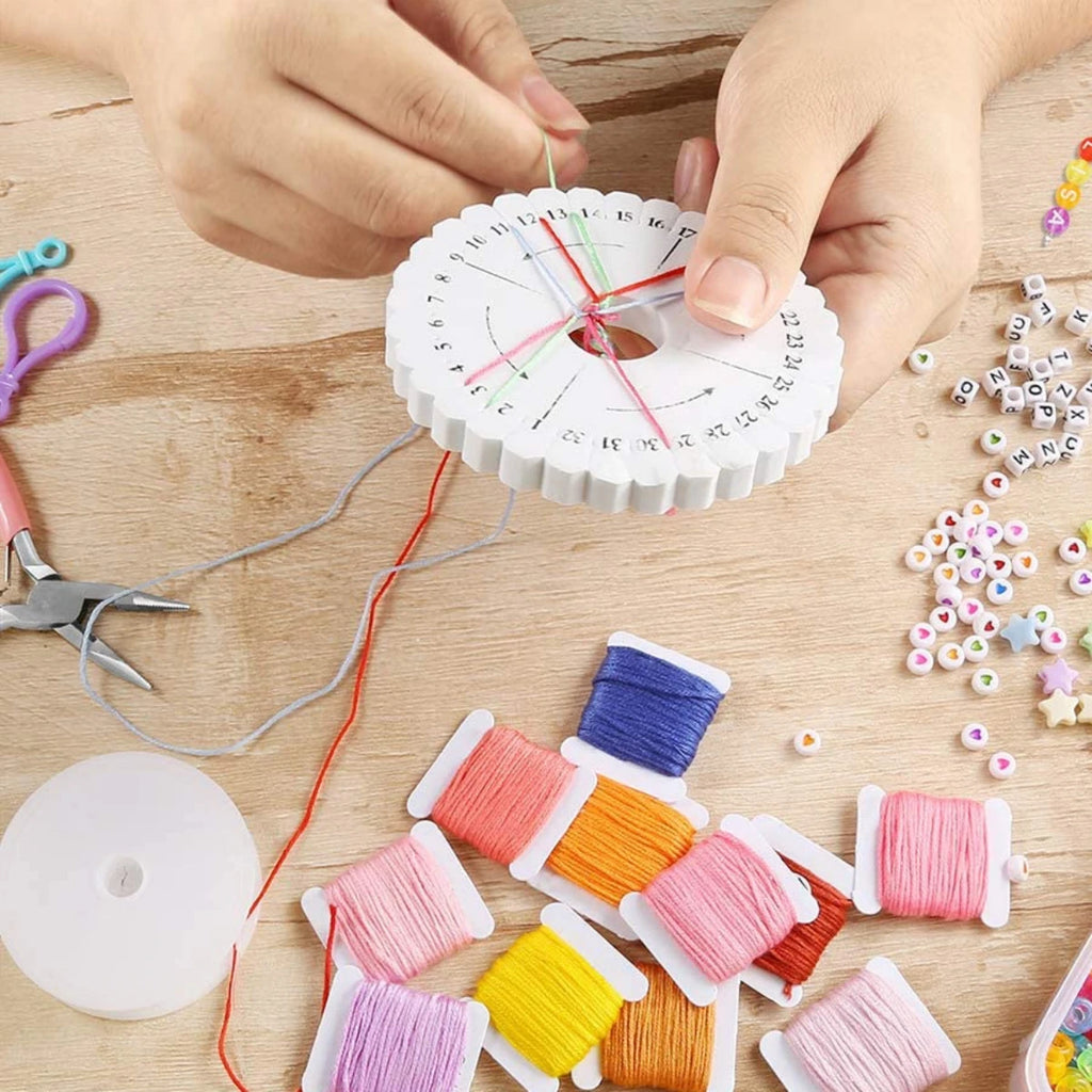 Jewelry Making Kit – Beads, Charms & Tools for Necklaces, Bracelets, Keychains,