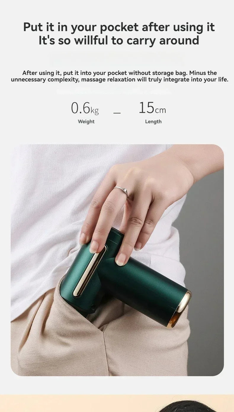 Mini Massage Gun Fascia Machine Muscle USB