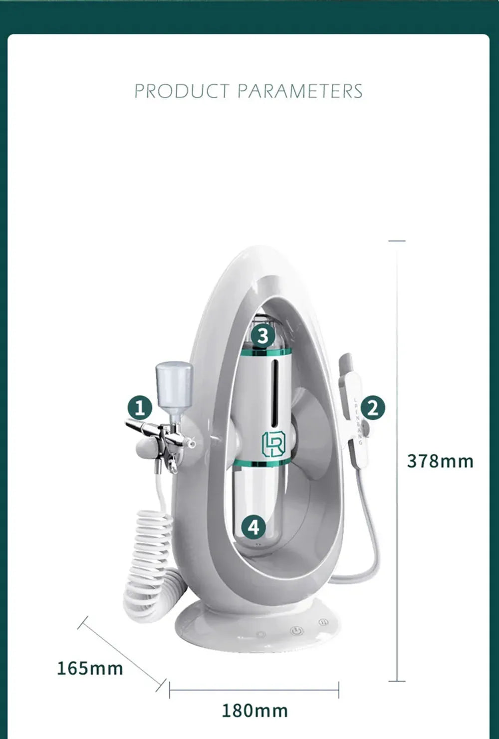Dermabrasion Facial Cleaning Oxygen Instrument Hydra Aqua Suction Blackhead