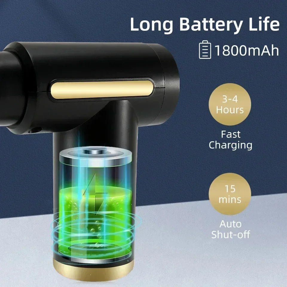 Massage Gun Device Multifunctional relaxation electric vibrating fascia gun