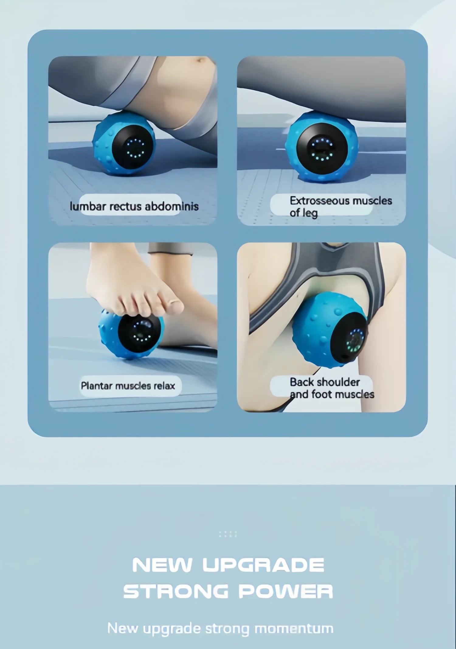 Sports Massage Ball Shoulder And Neck Body Muscle Relaxation
