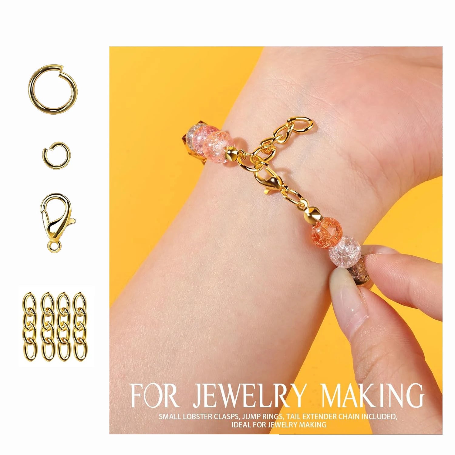Jewelry Making Supplies for DIY Key chain Making