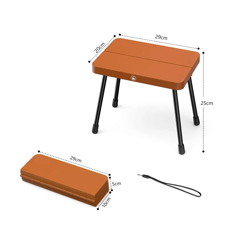 Camping Stool Portable Collapsible Seat for Outdoor Fishing Hiking Ultra-Light Plastic Aluminum Alloy Camping Picnic Stools