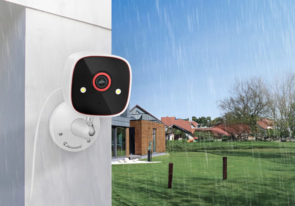 Outdoor/Indoor Security Cameras 2K HD Wireless WiFi Color Night Vision IP66 Waterproof