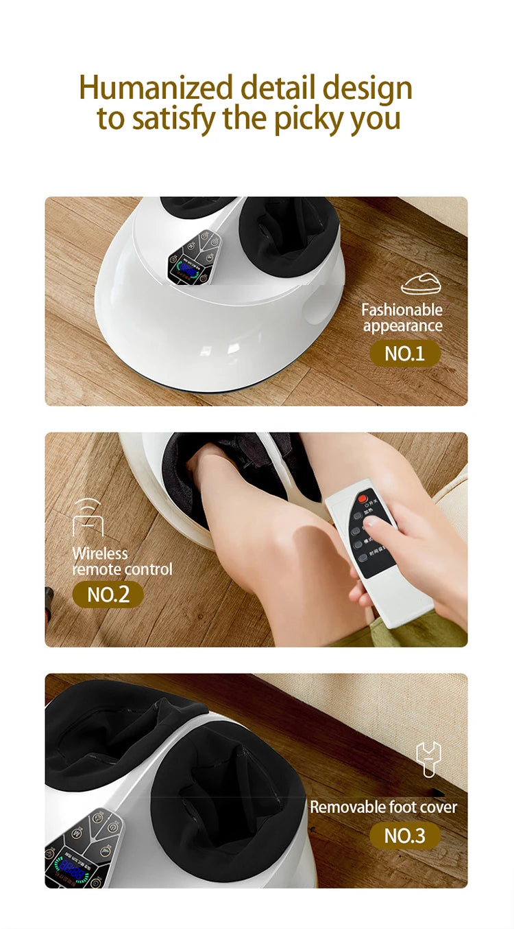 Foot Massager With Vibration, deep kneading, pressing,