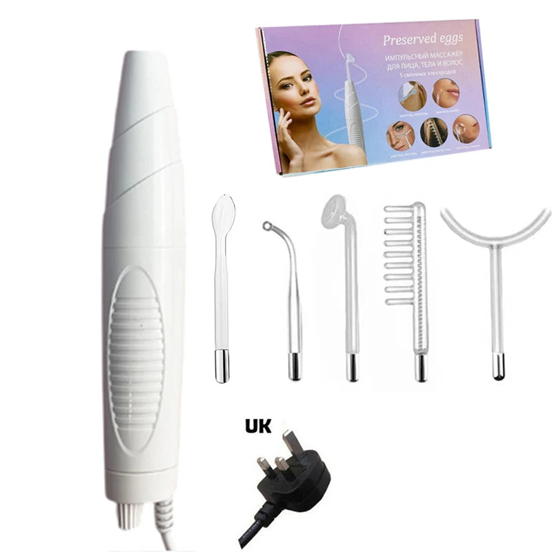 High Frequency 5 in 1  Handheld  Facial Skin Therapy Wand