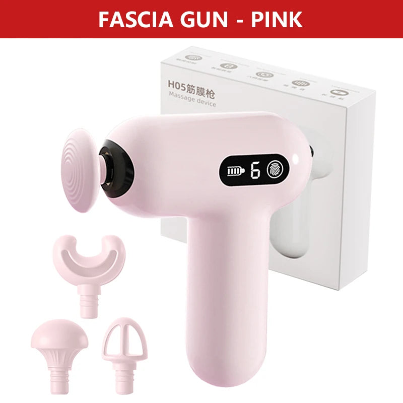 Mini Portable Electric Massage Gun Muscle Relaxation And Slimming Fitness Enhancement Compact Muscle Shaping Massager