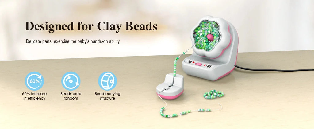 Bead Spinner Automatic Bracelet Beading Machine Jewelry Making Device Electric