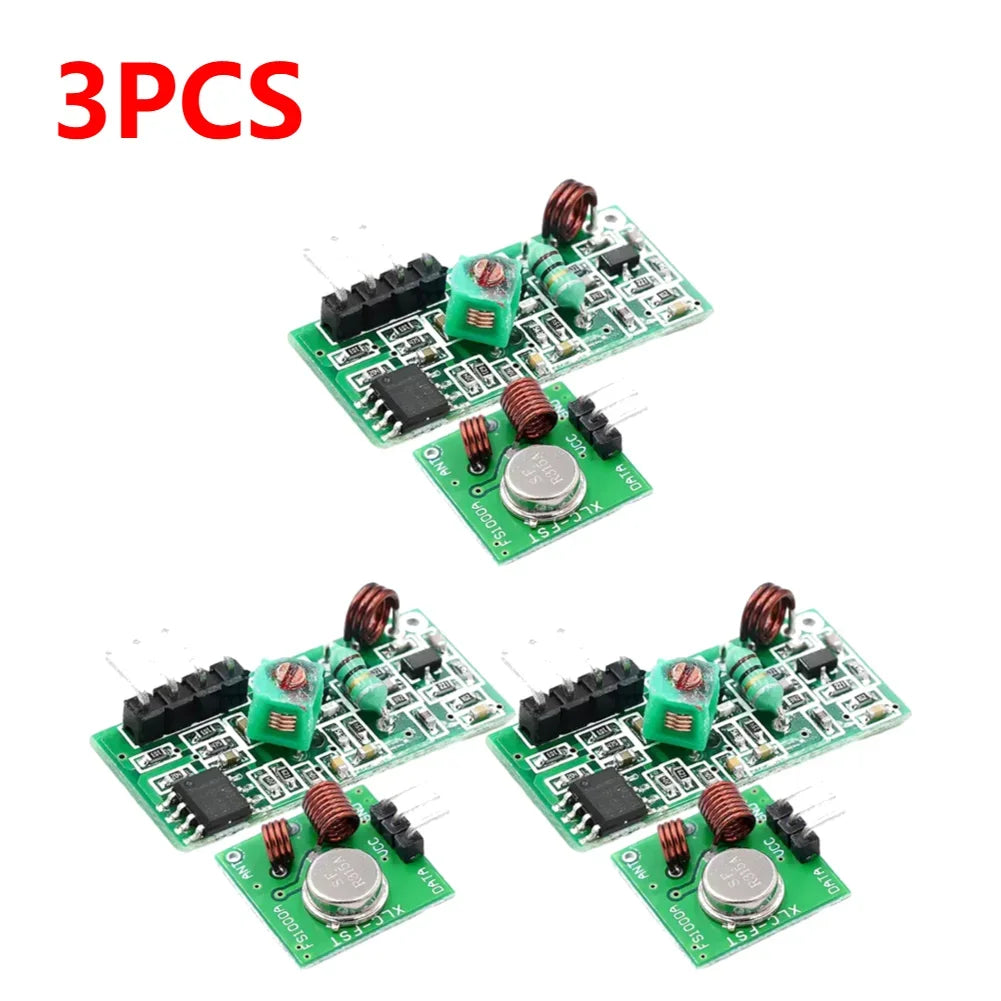 Transmitter Receiver Module 315/433MHz RF Wireless Remote