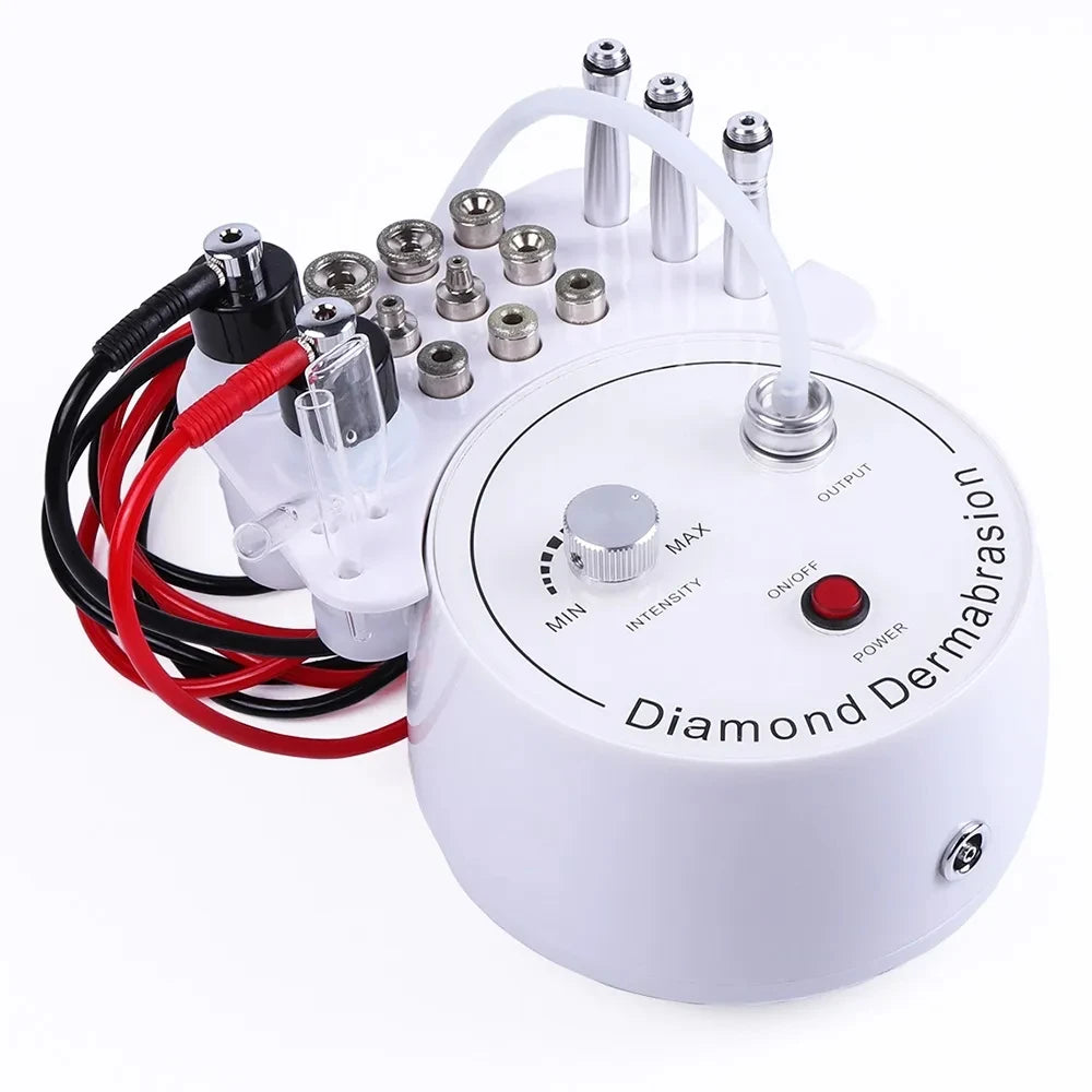 3-in-1 Diamond Microdermabrasion Machine – Facial Exfoliation