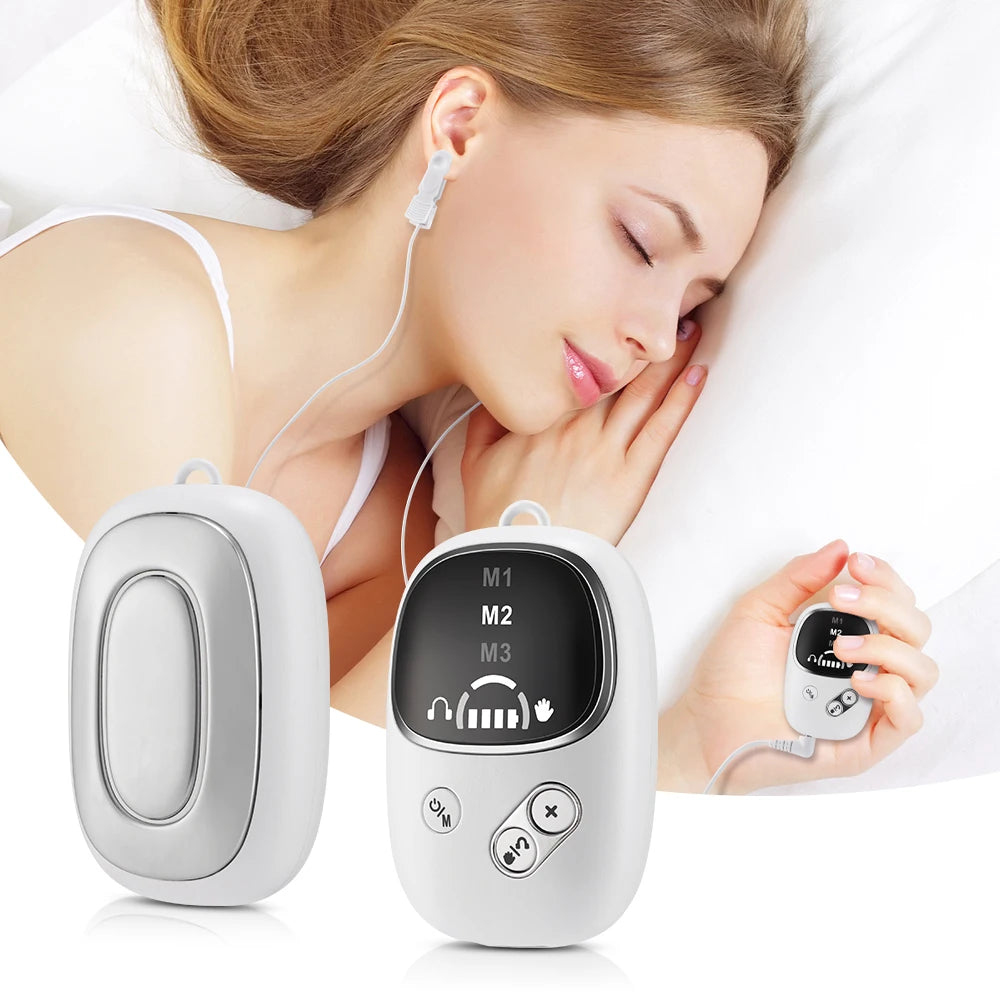 Sleep Aid Device Palm Pulse Massager for Stress Anxiety