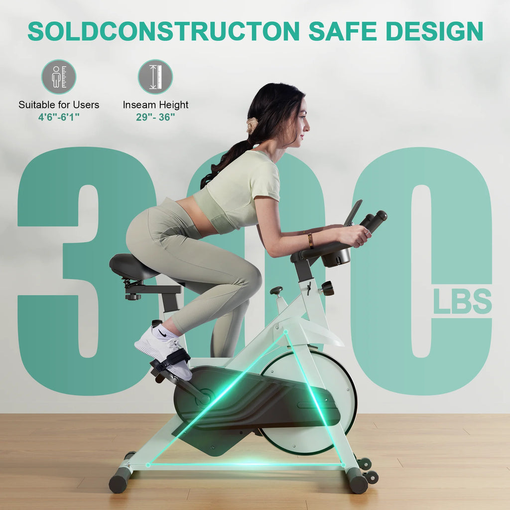 Exercise Bike, 32-Level Magnetic Resistance Stationary Bikes for Home