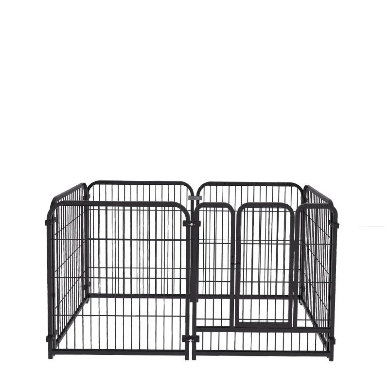 Dog Fence Playpen 4/6 Panels Foldable Puppy Exercise Kennel