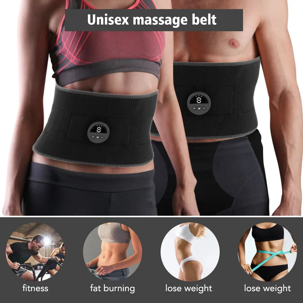 Muscle Massager EMS Abdominal Belt Electric Muscle Stimulation