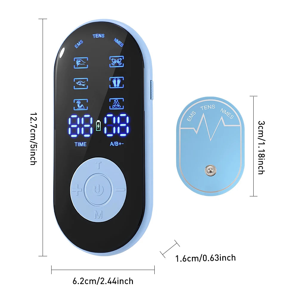 Tens Muscle Stimulator Electric EMS Body Massage Digital Therapy