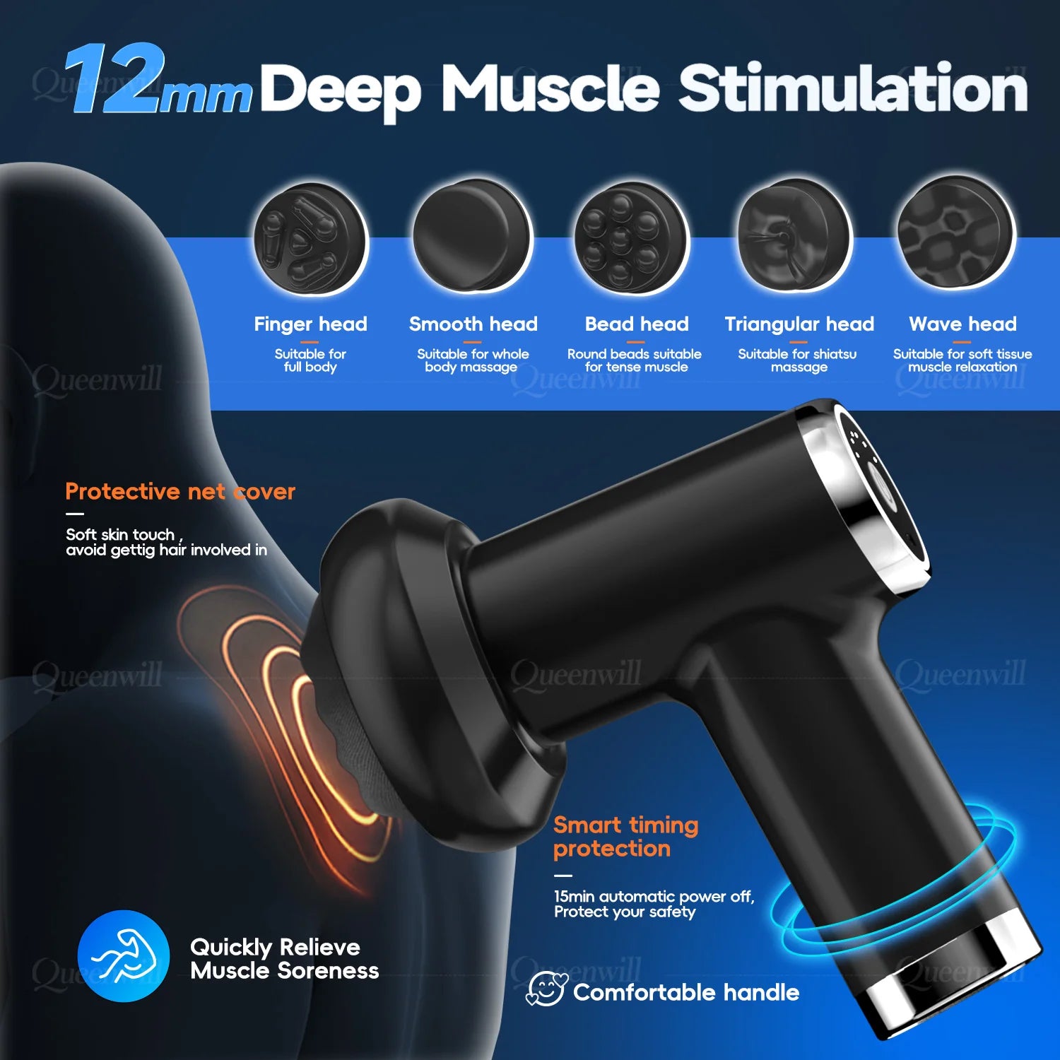 Vibration massage Protable body shaping Deep Muscle Relaxation