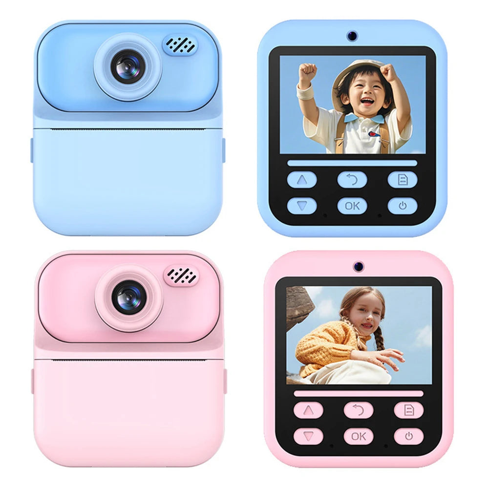 Kids Camera Instant 1080P HD Selfie Digital Camera